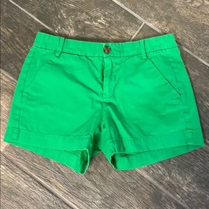 Gap Sunkissed Kelly Green Khaki Shorts